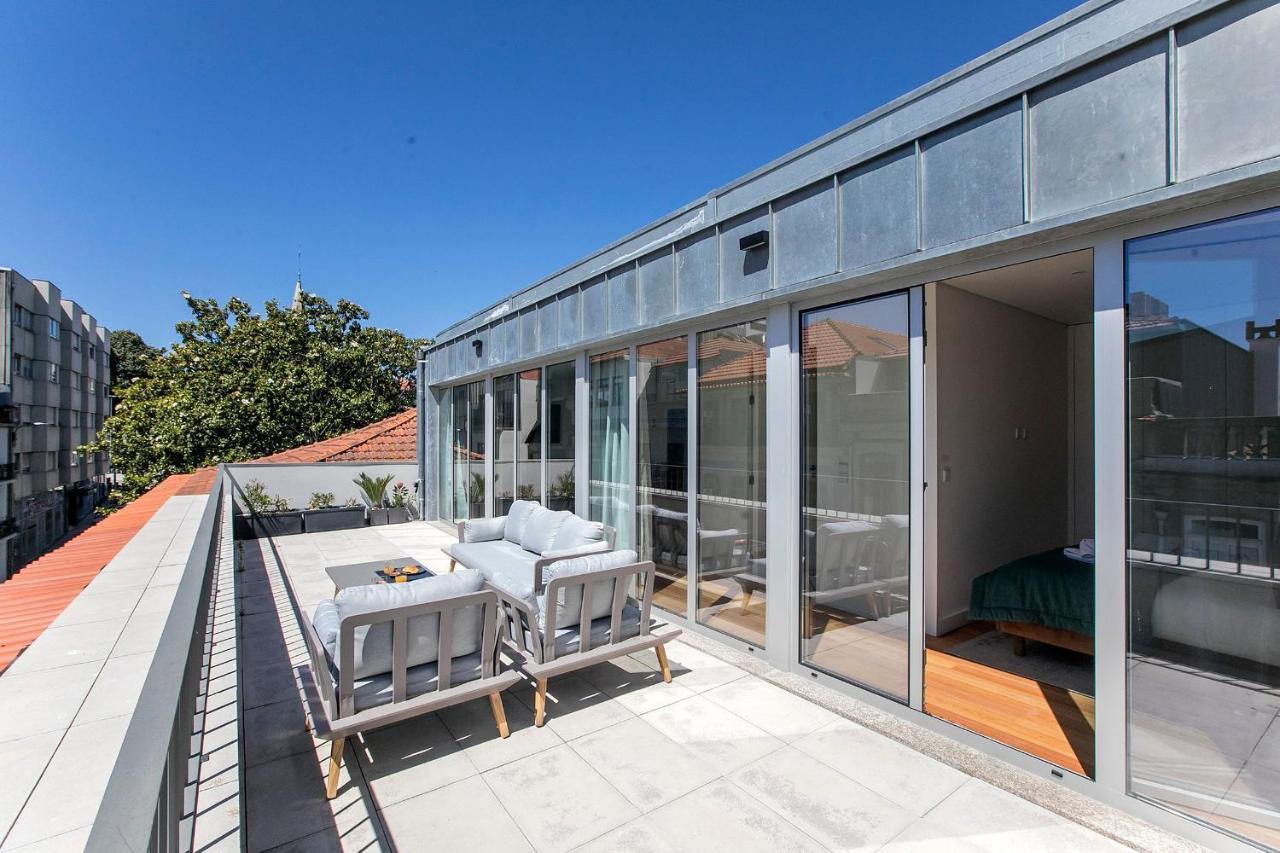 Apartamento Luminous Premium Loft W/ac & Terrace By Lovelystay Porto