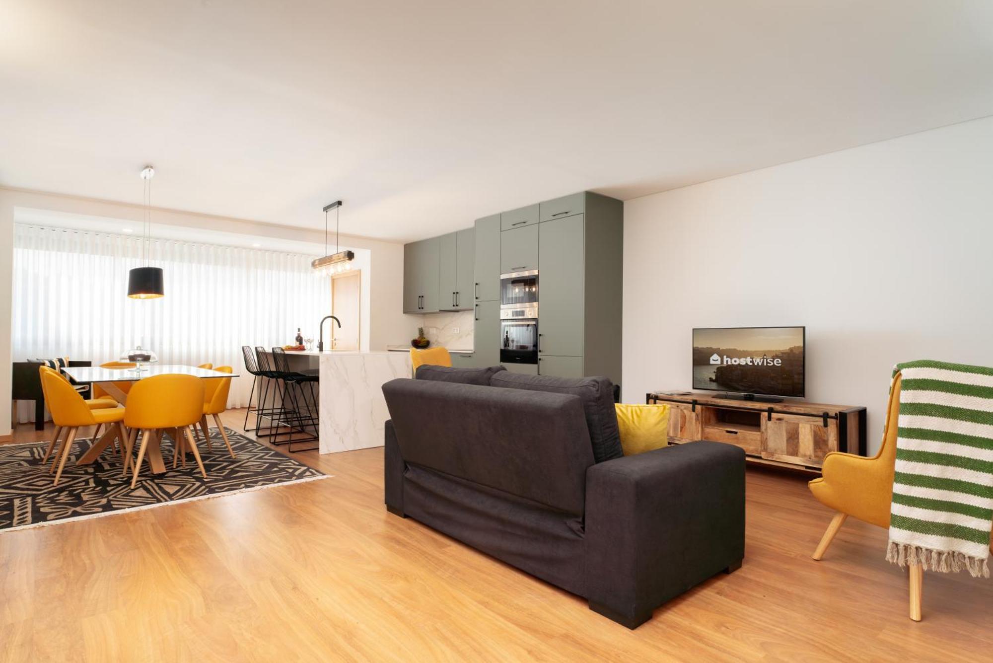 Sophisticated Modern Flat - Ace Location Oporto
