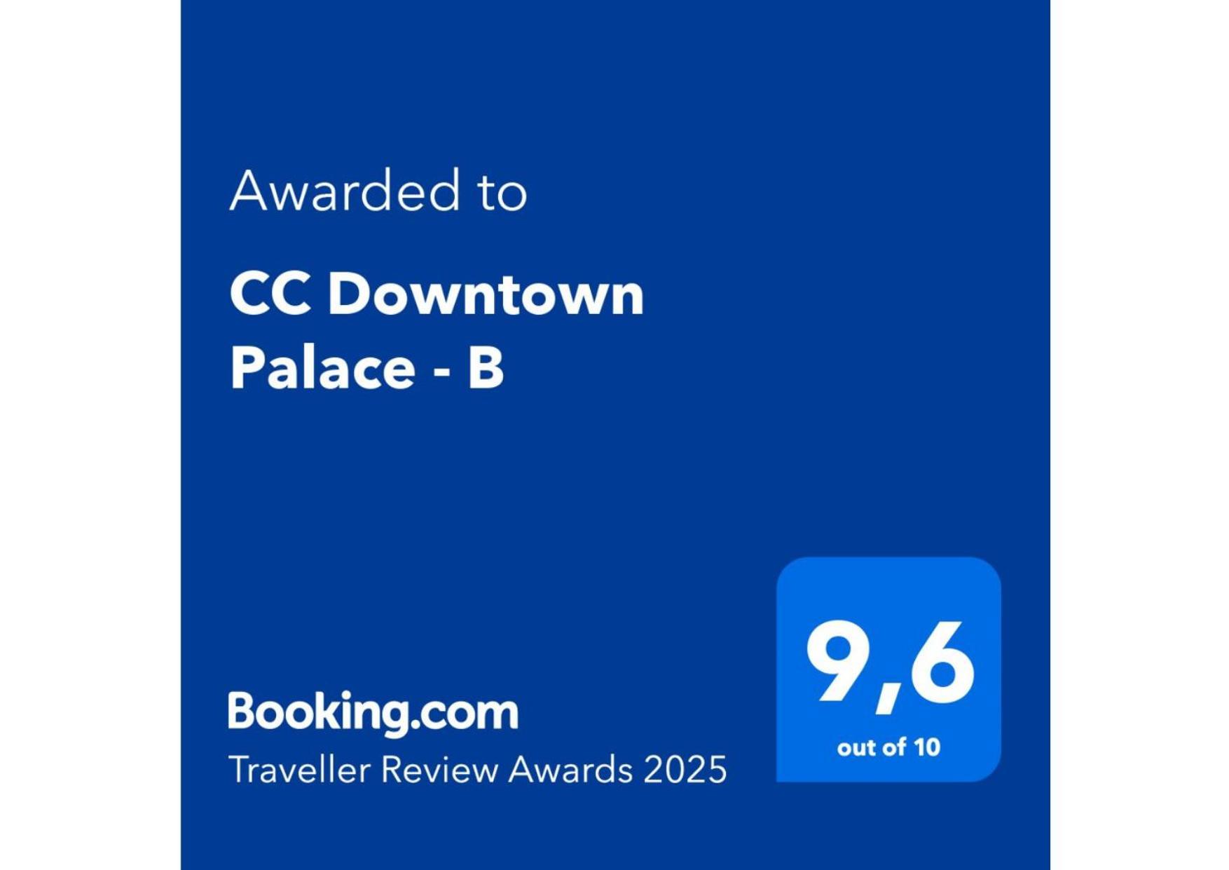 Cc Downtown Palace - B Apartamento *