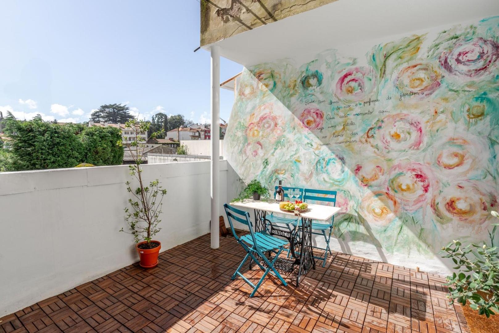 Apartamento Hostwise - Stylish W/ Charming Terrace Oporto