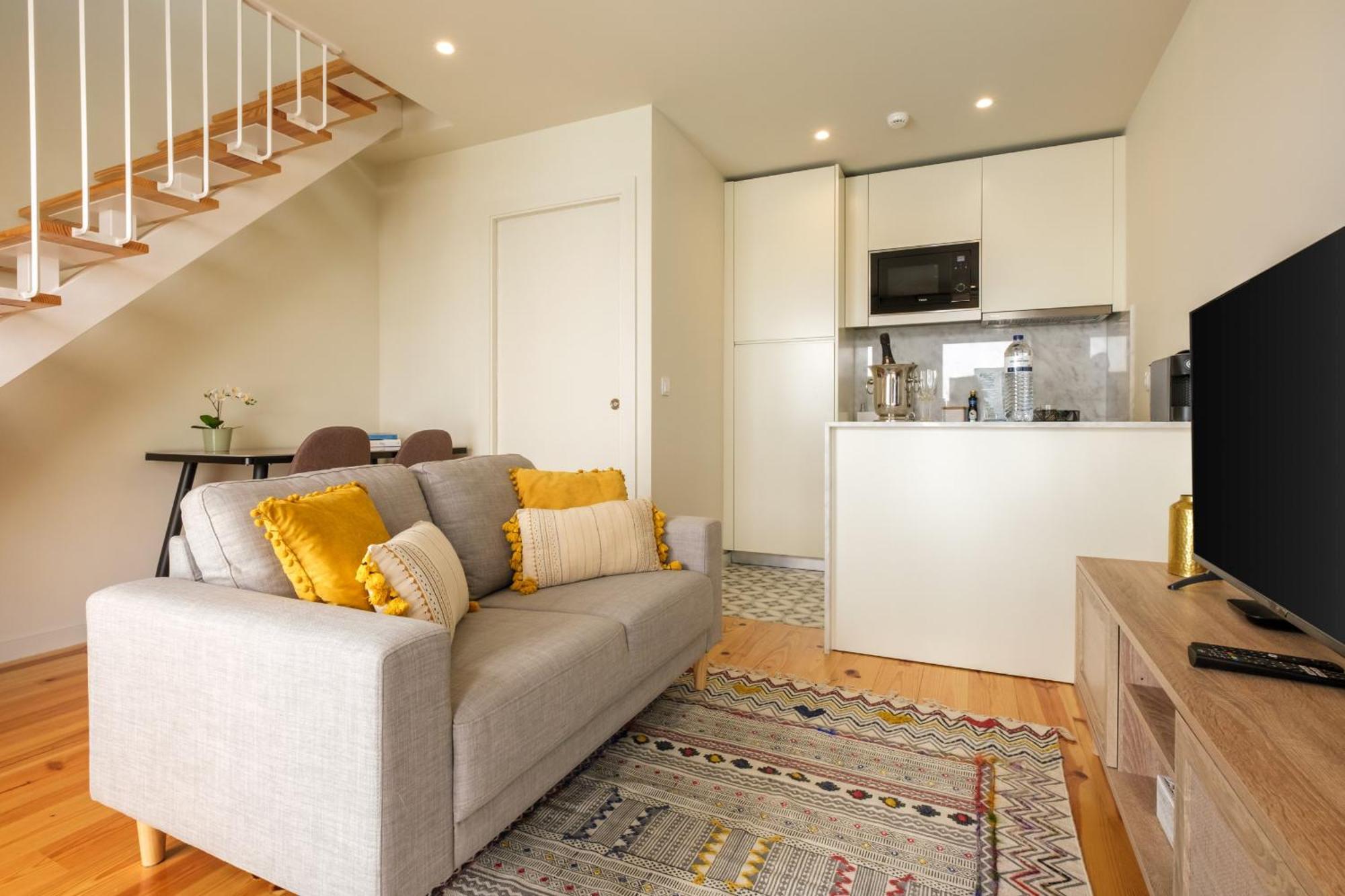 Luxury Style 4 With Ac Downtown Near Metro Oporto