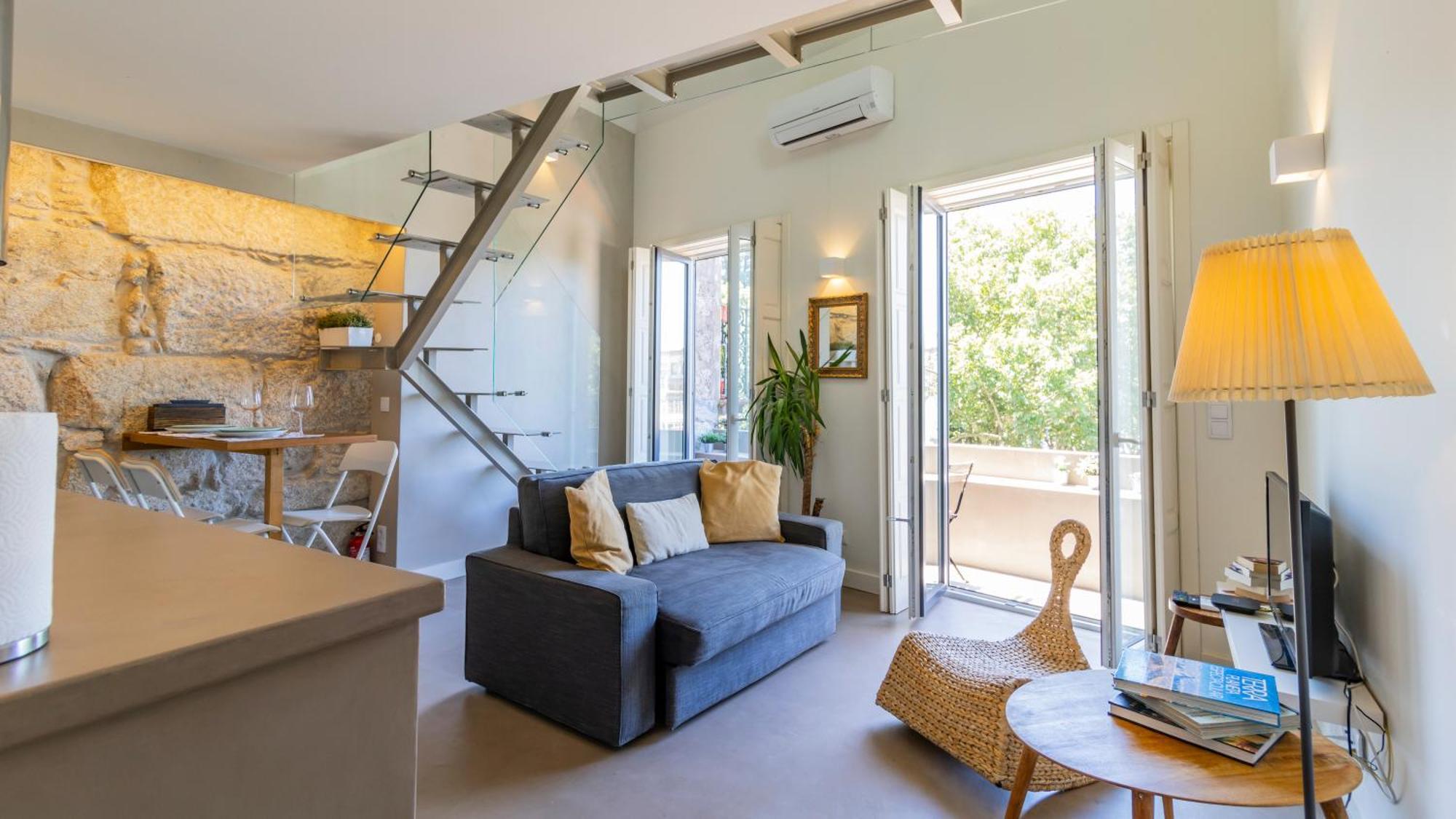 Aposentus - Stylish Downtown Loft Apartamento Porto