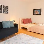 Urban Stylish Studio With Balcony