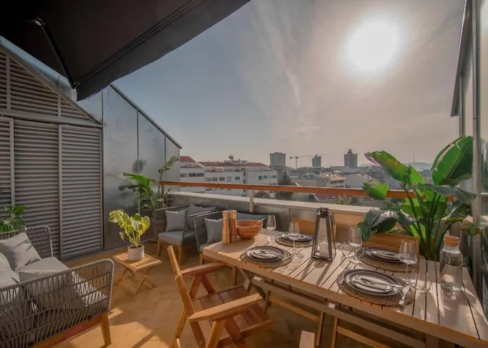 Eco Penthouse In Downtown With Rooftop & Parking