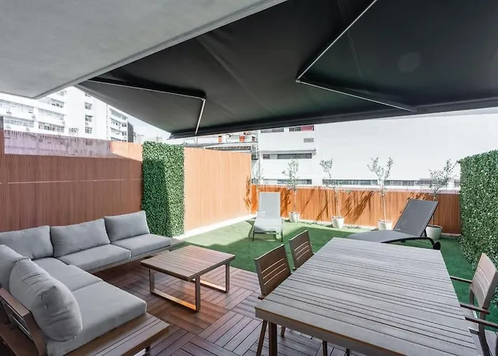Patio In Central Porto