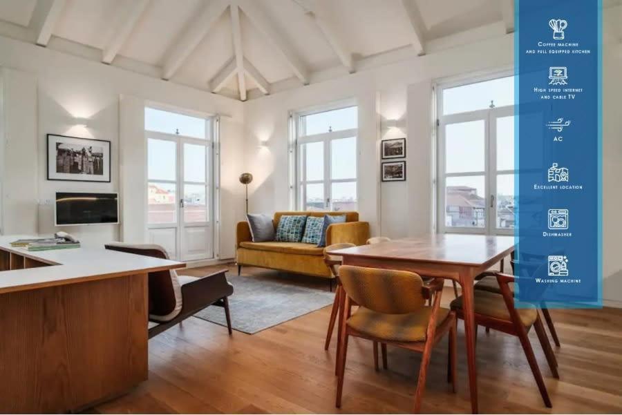 Victoria Luxury Apartment, Historic House Downtown Oporto