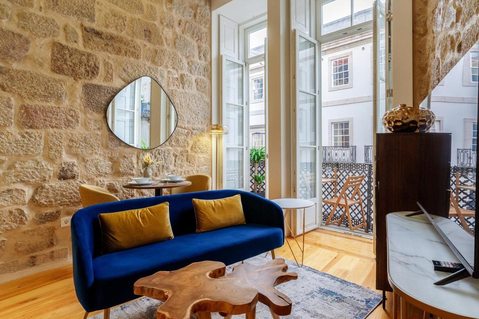 Stylish Loft With Balcony And Douro River View Apartamento