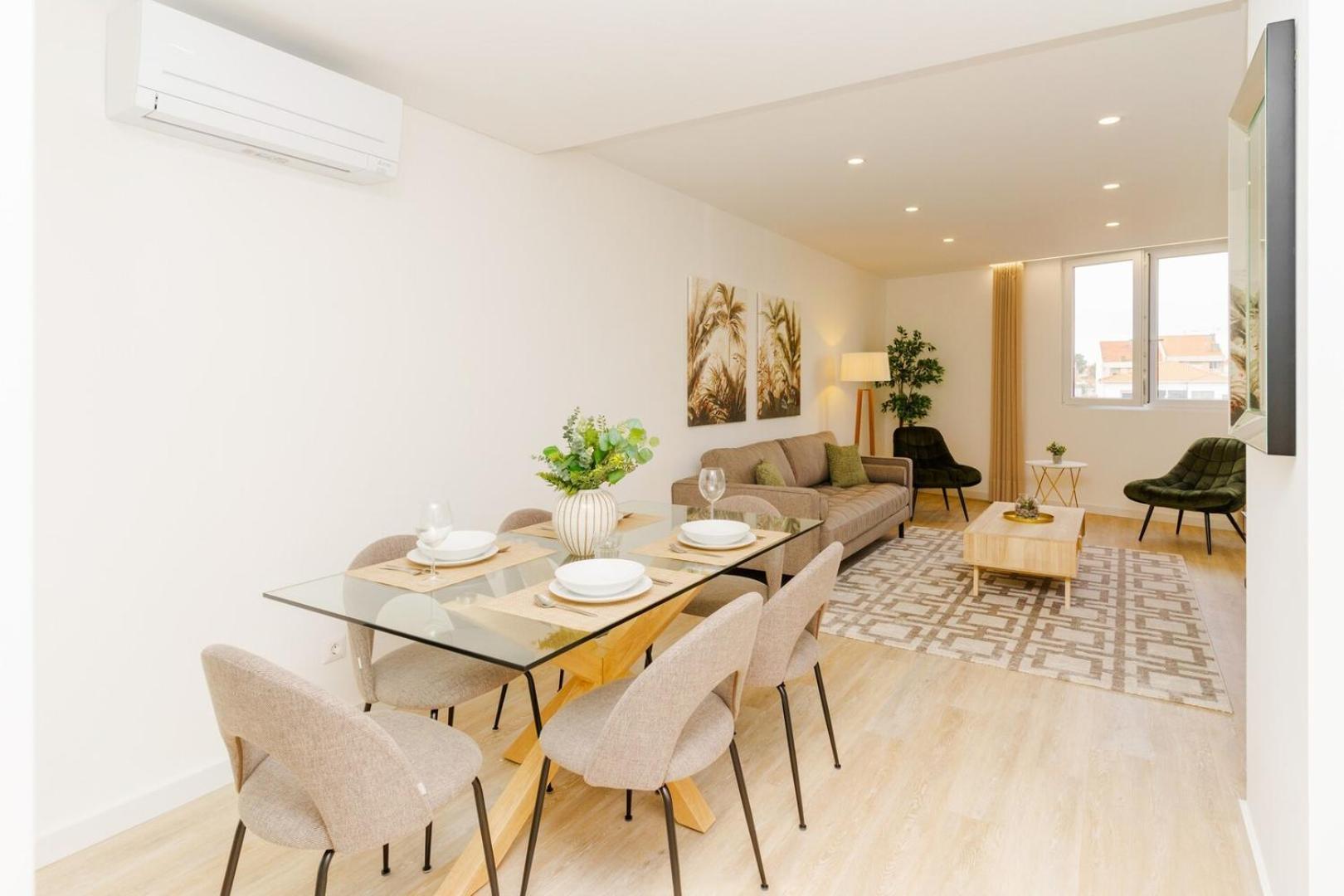 Spacious And Modern Flat With Ac 1 Min From Metro Apartamento